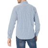 imageAmazon Essentials Mens RegularFit LongSleeve Casual Poplin ShirtBlue Gingham