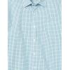 imageAmazon Essentials Mens RegularFit LongSleeve Casual Poplin ShirtBlue Green Checked