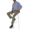 imageAmazon Essentials Mens RegularFit LongSleeve Casual Poplin ShirtBlue Grey Plaid
