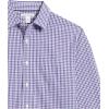 imageAmazon Essentials Mens RegularFit LongSleeve Casual Poplin ShirtBlue Purple Gingham