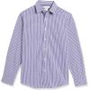 imageAmazon Essentials Mens RegularFit LongSleeve Casual Poplin ShirtBlue Purple Gingham