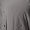 imageAmazon Essentials Mens RegularFit LongSleeve Casual Poplin ShirtGrey