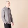imageAmazon Essentials Mens RegularFit LongSleeve Casual Poplin ShirtGrey