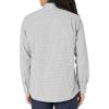 imageAmazon Essentials Mens RegularFit LongSleeve Casual Poplin ShirtGrey Gingham