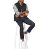 imageAmazon Essentials Mens RegularFit LongSleeve Casual Poplin ShirtGrey Plaid