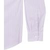 imageAmazon Essentials Mens RegularFit LongSleeve Casual Poplin ShirtLavender White Double Stripe