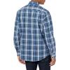 imageAmazon Essentials Mens RegularFit LongSleeve Casual Poplin ShirtNavy Medium Plaid