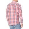 imageAmazon Essentials Mens RegularFit LongSleeve Casual Poplin ShirtWashed Red Windowpane