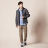 imageAmazon Essentials Mens RegularFit LongSleeve Chambray ShirtBlue