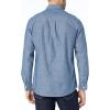 imageAmazon Essentials Mens RegularFit LongSleeve Chambray ShirtRinsed