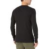 imageAmazon Essentials Mens RegularFit LongSleeve Waffle ShirtBlack