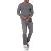 imageAmazon Essentials Mens RegularFit LongSleeve Waffle ShirtCharcoal