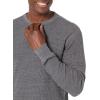 imageAmazon Essentials Mens RegularFit LongSleeve Waffle ShirtCharcoal