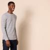 imageAmazon Essentials Mens RegularFit LongSleeve Waffle ShirtLight Grey Heather