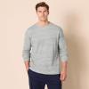 imageAmazon Essentials Mens RegularFit LongSleeve Waffle ShirtLight Grey Heather