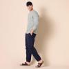 imageAmazon Essentials Mens RegularFit LongSleeve Waffle ShirtLight Grey Heather