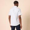 imageAmazon Essentials Mens RegularFit Short Sleeve Stretch Oxford Shirt with PocketLight Grey