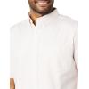 imageAmazon Essentials Mens RegularFit Short Sleeve Stretch Oxford Shirt with PocketPale Pink