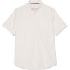 imageAmazon Essentials Mens RegularFit Short Sleeve Stretch Oxford Shirt with PocketPale Pink