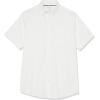 imageAmazon Essentials Mens RegularFit Short Sleeve Stretch Oxford Shirt with PocketWhite