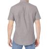 imageAmazon Essentials Mens RegularFit ShortSleeve ButtonDown Chambray ShirtDark Grey