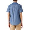 imageAmazon Essentials Mens RegularFit ShortSleeve ButtonDown Chambray ShirtRinsed