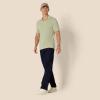 imageAmazon Essentials Mens RegularFit ShortSleeve Knit Polo SweaterSage Green
