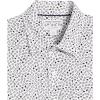 imageAmazon Essentials Mens RegularFit ShortSleeve Print ShirtBlack White Geo Print