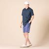 imageAmazon Essentials Mens RegularFit ShortSleeve Print ShirtNavy White Anchor Print