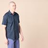imageAmazon Essentials Mens RegularFit ShortSleeve Print ShirtNavy White Anchor Print