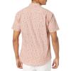 imageAmazon Essentials Mens RegularFit ShortSleeve Print ShirtPink Fruit