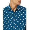 imageAmazon Essentials Mens RegularFit ShortSleeve Print ShirtTeal Blue Birds