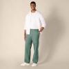 imageAmazon Essentials Mens RelaxedFit Cotton Chino PantDark Sage Green