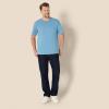 imageAmazon Essentials Mens RelaxedFit Heavyweight Cotton TShirtDusty Blue