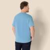 imageAmazon Essentials Mens RelaxedFit Heavyweight Cotton TShirtDusty Blue