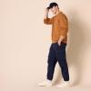 imageAmazon Essentials Mens RelaxedFit Knit Polo SweaterCaramel