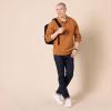 imageAmazon Essentials Mens RelaxedFit Knit Polo SweaterCaramel