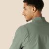 imageAmazon Essentials Mens RelaxedFit Lightweight Stretch ZipUp Bomber JacketDark Olive