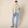 imageAmazon Essentials Mens RelaxedFit Lightweight Stretch ZipUp Bomber JacketTaupe