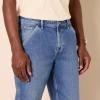 imageAmazon Essentials Mens RelaxedFit Workwear Carpenter JeanMedium Wash