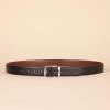 imageAmazon Essentials Mens Reversible Dress BeltBlackChestnut Brown