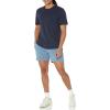 imageAmazon Essentials Mens SlimFit 5quot FlatFront Comfort Stretch Chino Short Previously GoodthreadsBlue