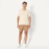 imageAmazon Essentials Mens SlimFit 5quot FlatFront Comfort Stretch Chino Short Previously GoodthreadsDark Khaki Brown