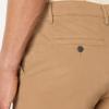 imageAmazon Essentials Mens SlimFit 5quot FlatFront Comfort Stretch Chino Short Previously GoodthreadsDark Khaki Brown