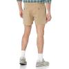 imageAmazon Essentials Mens SlimFit 5quot FlatFront Comfort Stretch Chino Short Previously GoodthreadsKhaki Brown