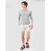 imageAmazon Essentials Mens SlimFit 5quot FlatFront Comfort Stretch Chino Short Previously GoodthreadsOffwhite