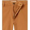 imageAmazon Essentials Mens SlimFit 5quot FlatFront Comfort Stretch Chino Short Previously GoodthreadsTobacco Brown