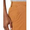 imageAmazon Essentials Mens SlimFit 5quot FlatFront Comfort Stretch Chino Short Previously GoodthreadsTobacco Brown