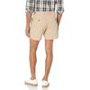 imageAmazon Essentials Mens SlimFit 5quot Lightweight Comfort Stretch Oxford Shorts Previously GoodthreadsKhaki Brown