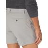 imageAmazon Essentials Mens SlimFit 5quot Lightweight Comfort Stretch Oxford Shorts Previously GoodthreadsMetallic Silver
